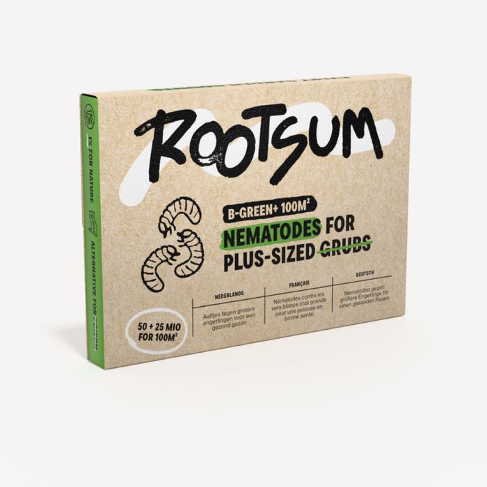 Biogrowi B-green PLUS - 100m² - aaltjes tegen engerlingen - 50 miljoen