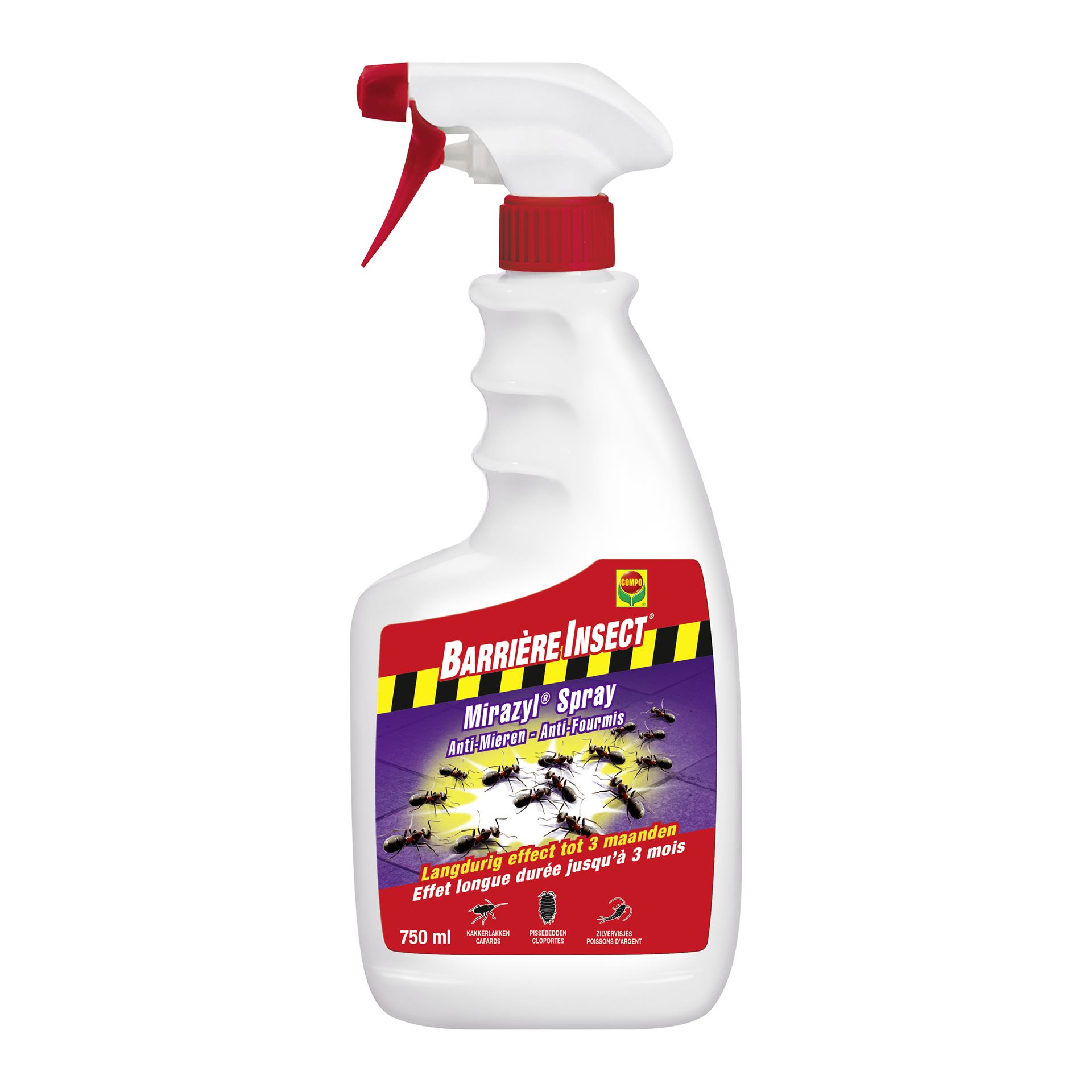 Compo Barrière insect mirazyl spray - 750 ml