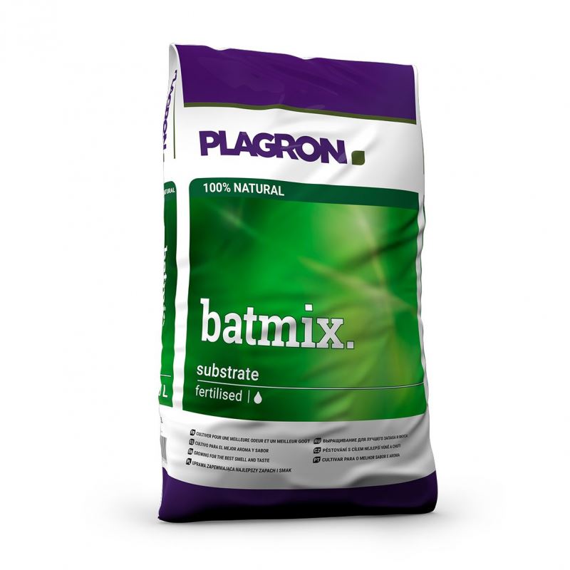 Plagron Batmix Potgrond - 50 L - Organisch substraat - Met vleermuizenmest