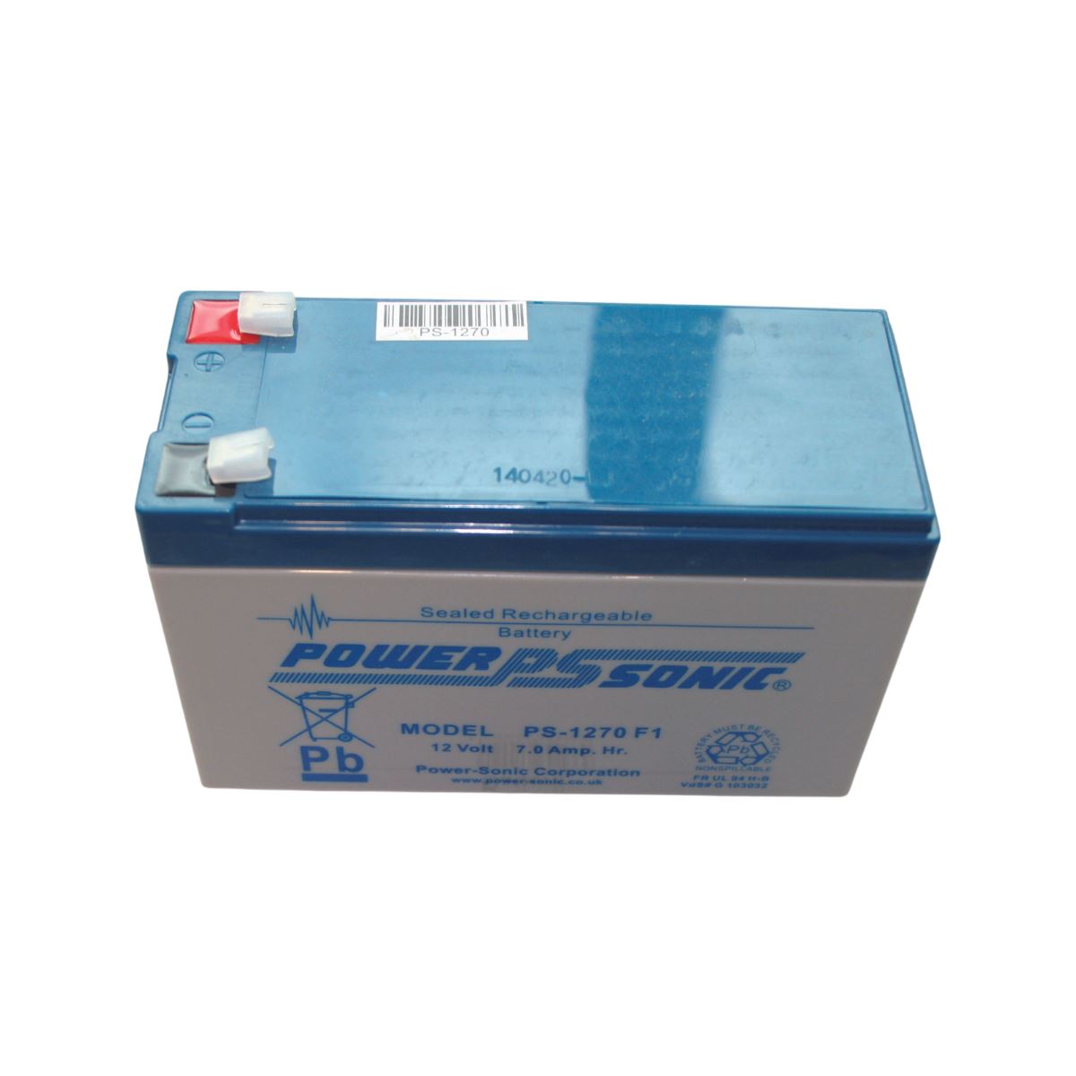 Batterij voor de blauwe BSI accu druksproeier - 12V - 7.0Amp afbeelding