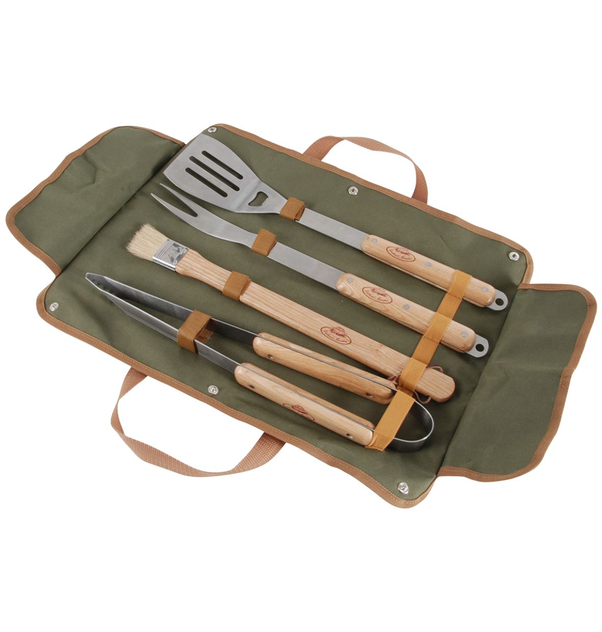 Esschert Design BBQ gereedschapset - Vierdelig afbeelding