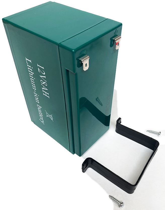 Lithium-ion batterij voor de groene BSI accu druksproeier trolley - 12v7AH + Plaat (BDS8) afbeelding