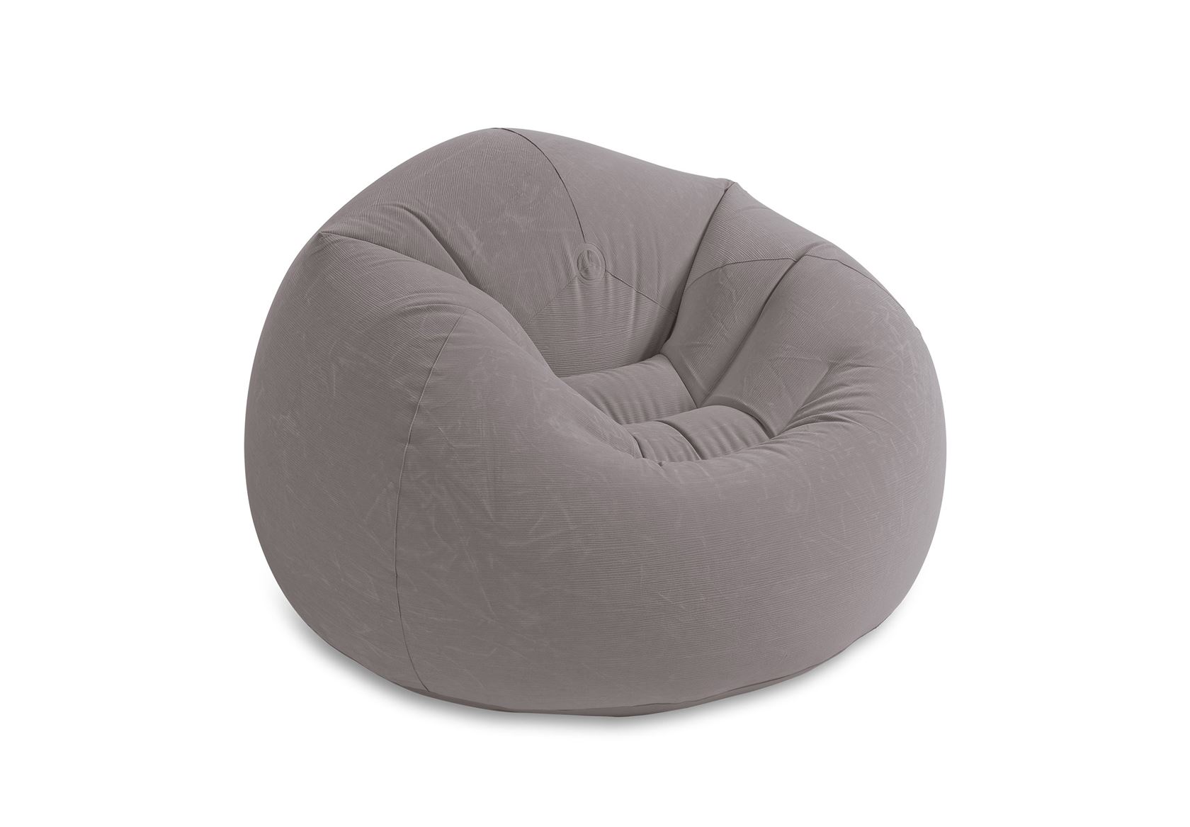 Intex Opblaasbare Zitzak - Grijs - 69x107x104 cm - Met reparatiepatch afbeelding