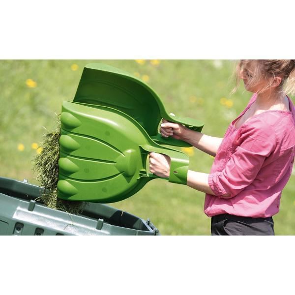 Prosperplast Bear Paw - Bladgrijpers - Olive - Set van 2 - Ergonomisch - Handig Voor Tuinafval afbeelding