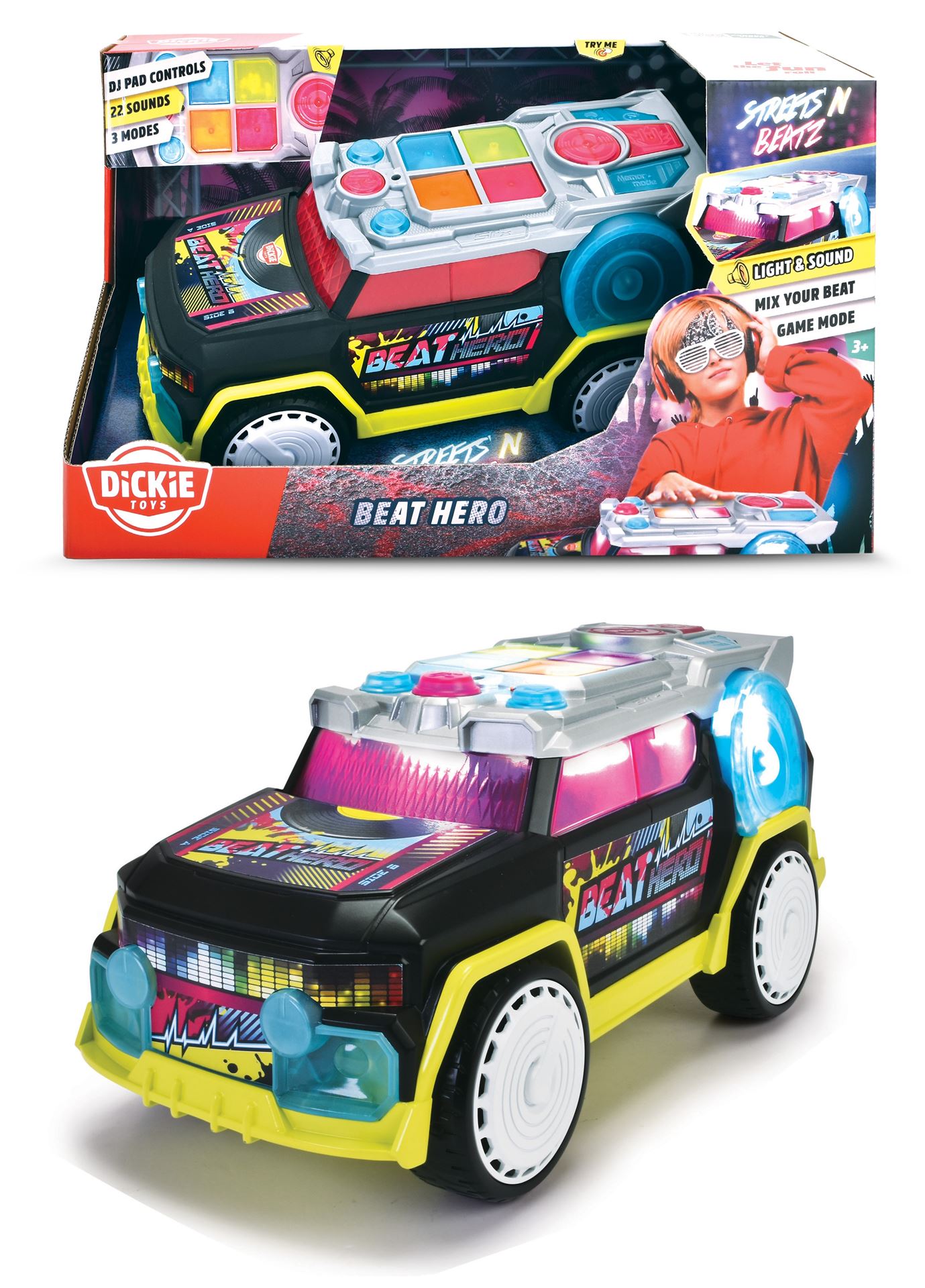 Dickie Beat Hero Auto – 33 cm