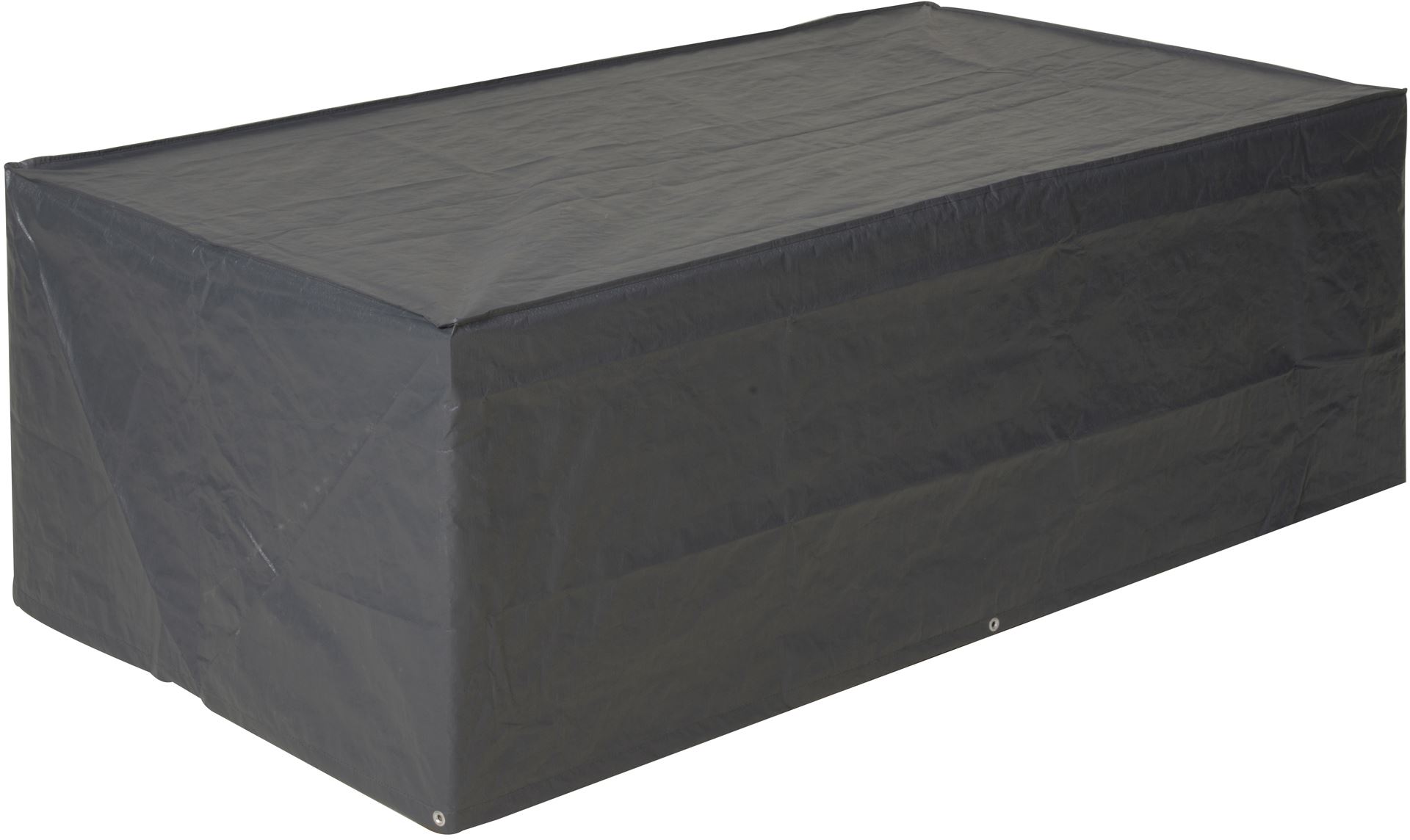 Nature hoes loungebank 2p H60x170x90c 100g/m² grafiet, met koord afbeelding