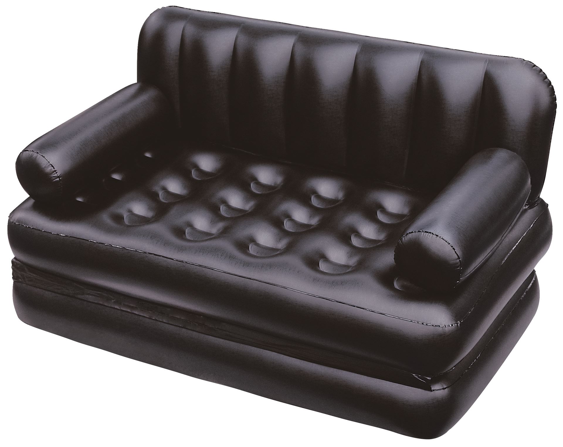 Bestway 5-in-1 opblaasbank - 188x152x64 cm - Multifunctioneel inzetbaar als 2-persoons slaapbank - Tot 300KG afbeelding