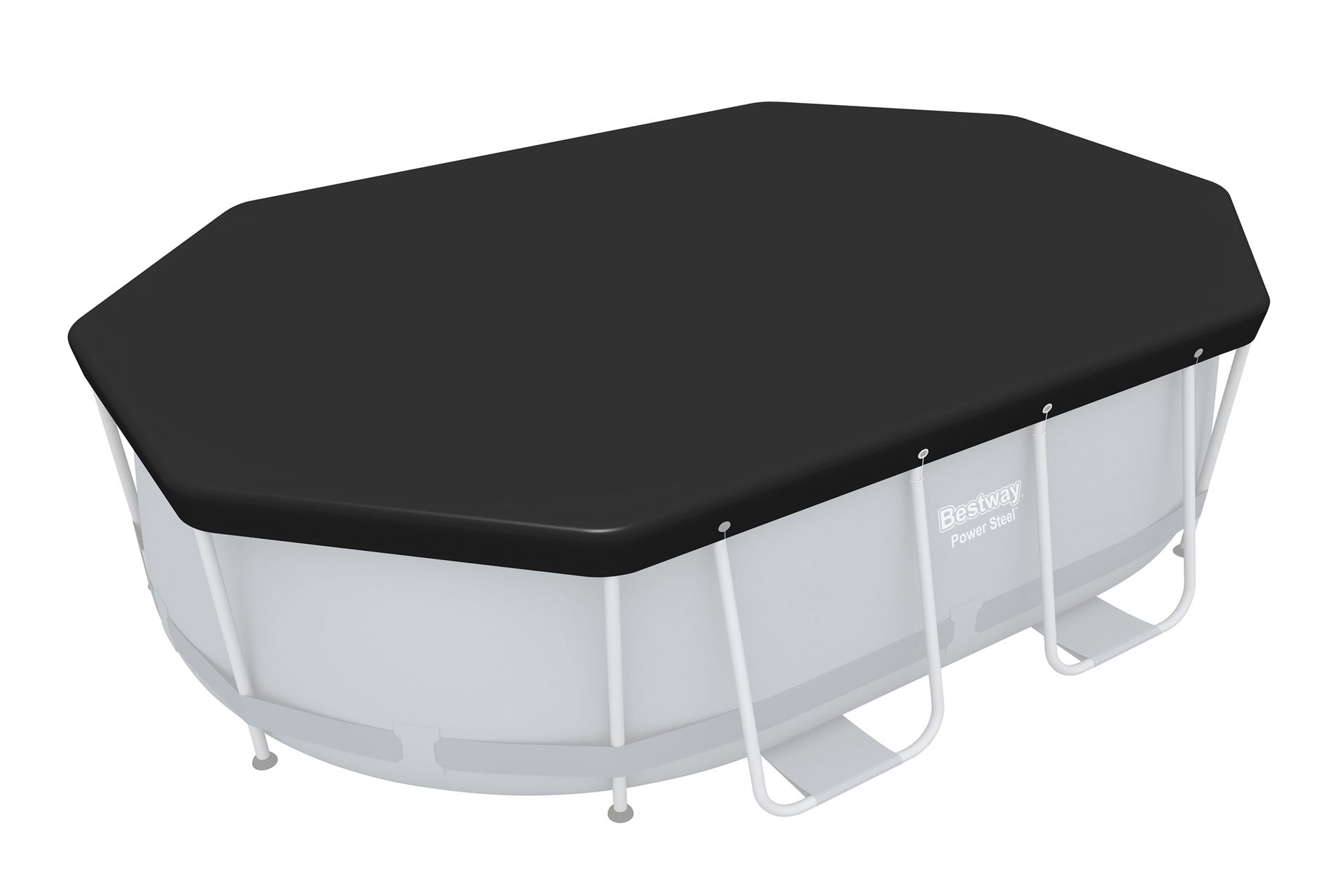 Bestway afdekzeil - ovaal - 305 x 184 cm afbeelding