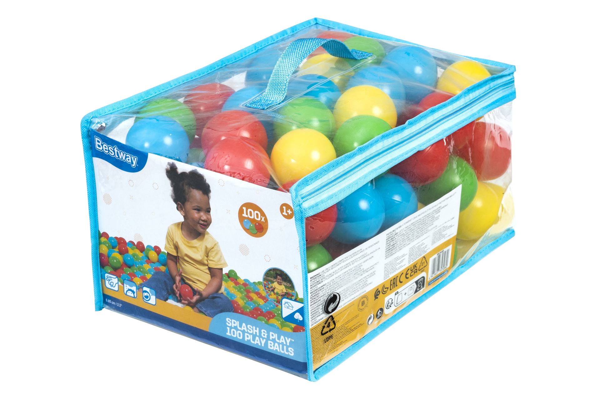 Bestway Ballenbakballen'Splash&Play'- 100 stuks afbeelding