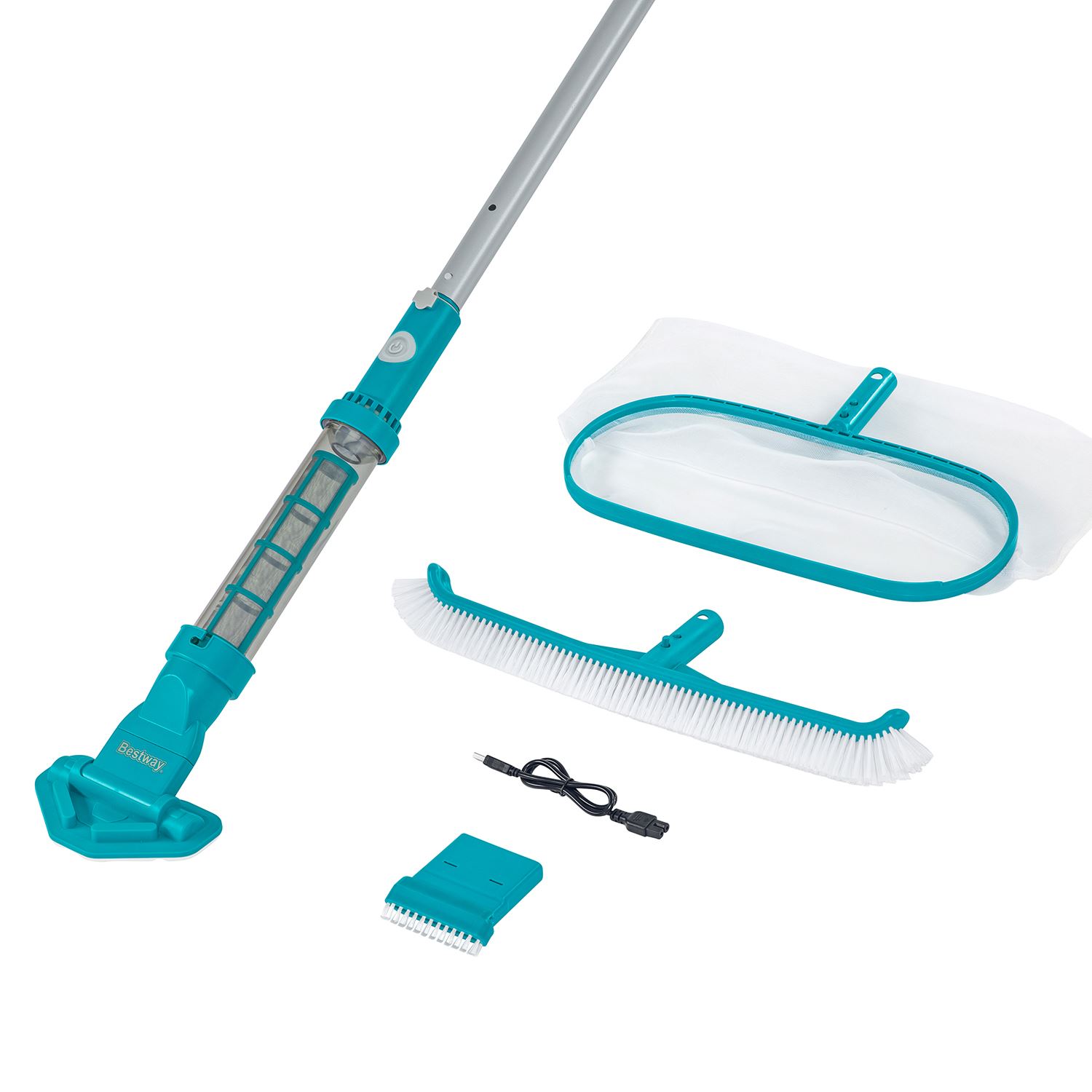 Bestway AquaSurge– Zwembad onderhoudskit met stofzuiger en skimmer afbeelding