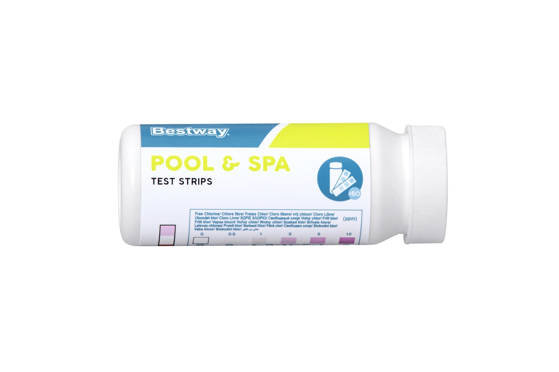 Bestway Zwembad- en spa teststrips - 3-in-1 - 50 stuks afbeelding