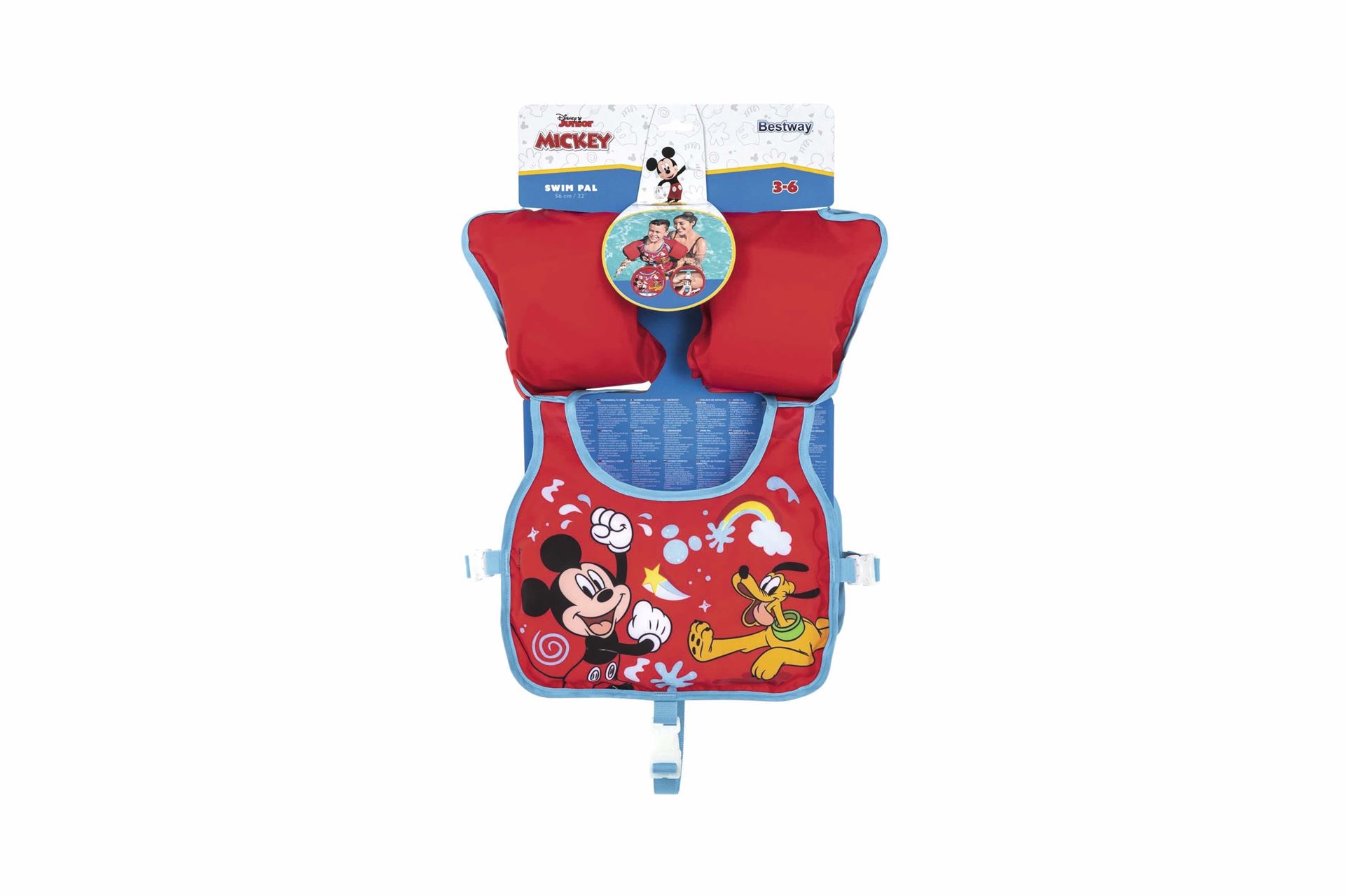 Bestway kinderzwemvest - Mickey Mouse - 3-6 jaar afbeelding