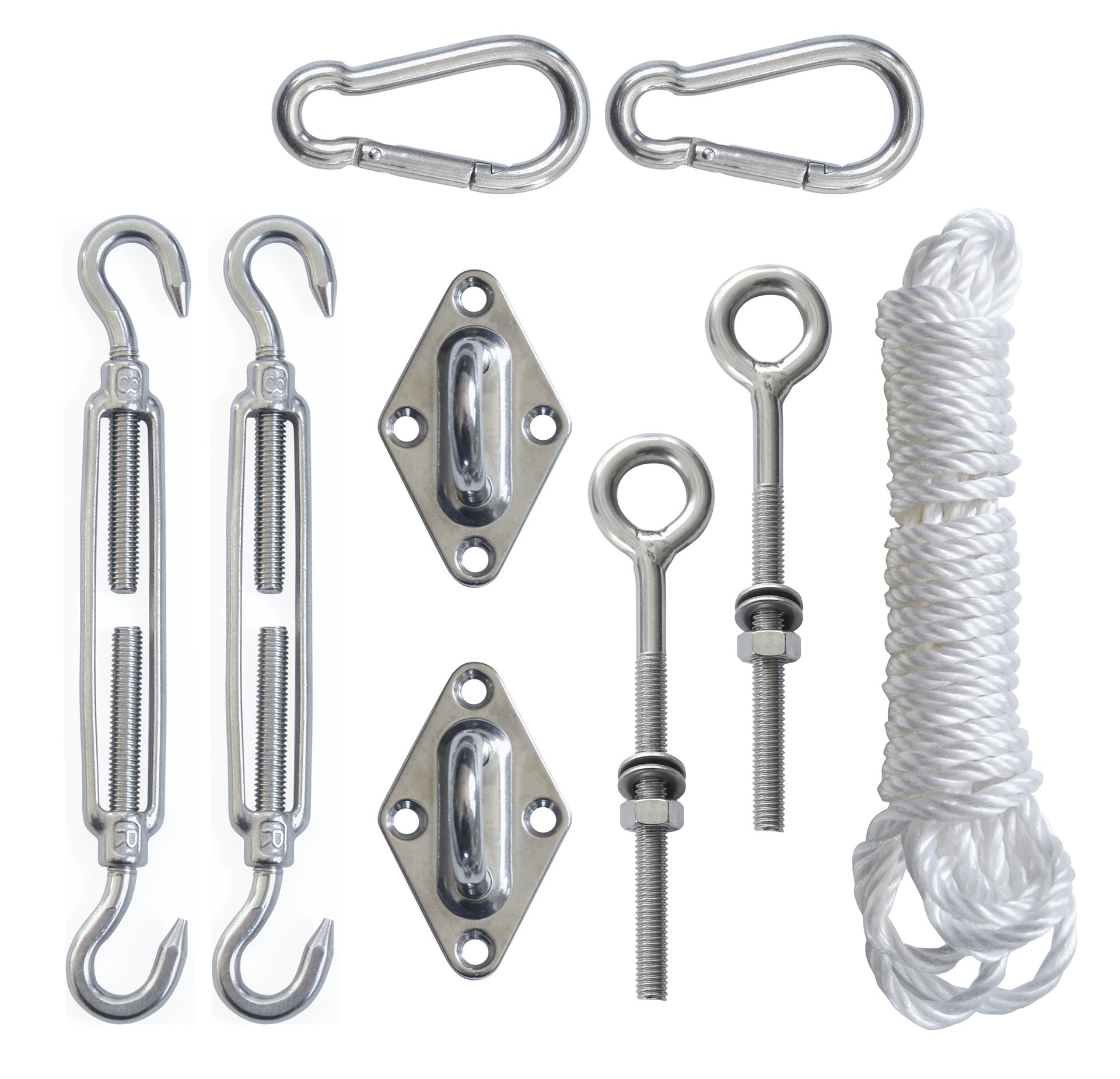 Practo Garden bevestigingsset - Schaduwzeil accessoire afbeelding