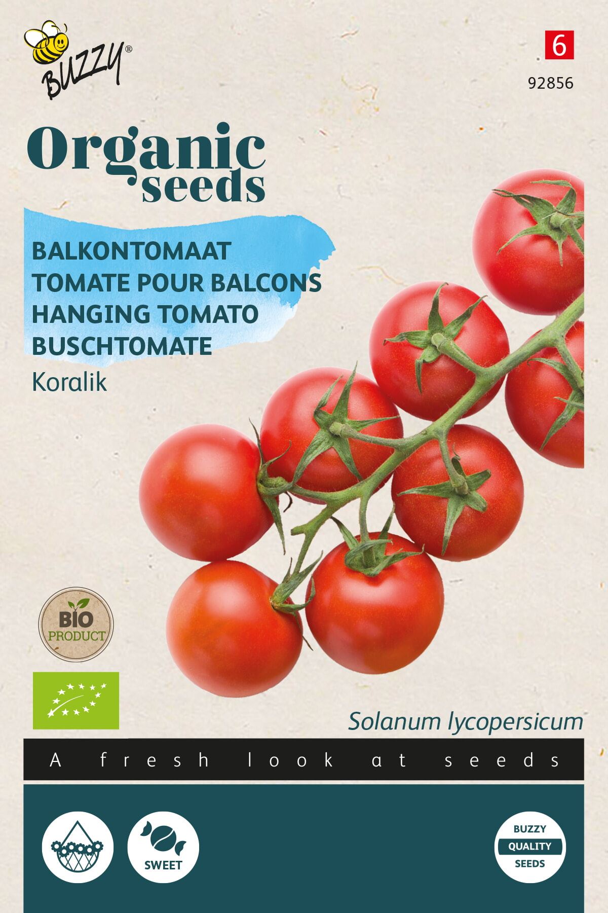 Buzzy® Bio HangTomaat zaden - Koralik afbeelding