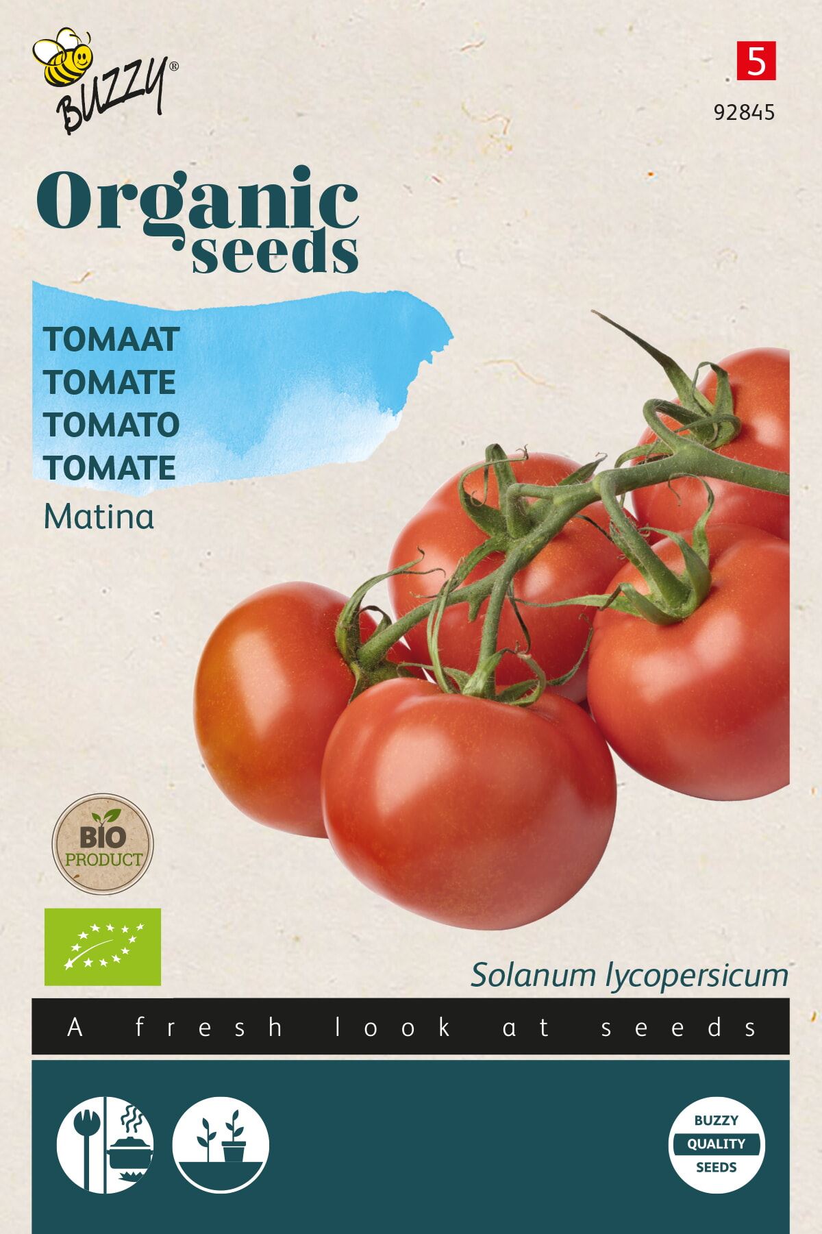 Buzzy® Bio Tomaten zaden - Matina afbeelding