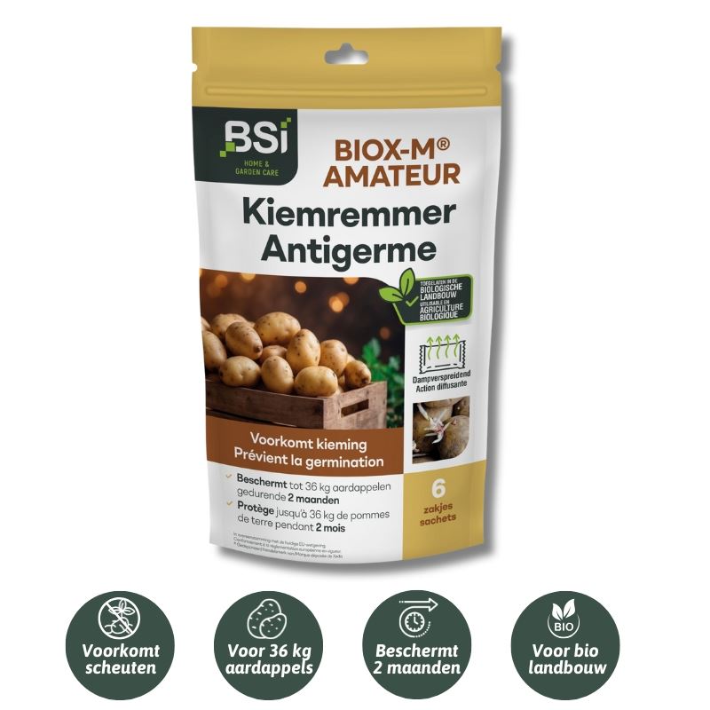 BSI Biox-M Amateur - aardappel kiemremmer - 6 zakjes afbeelding