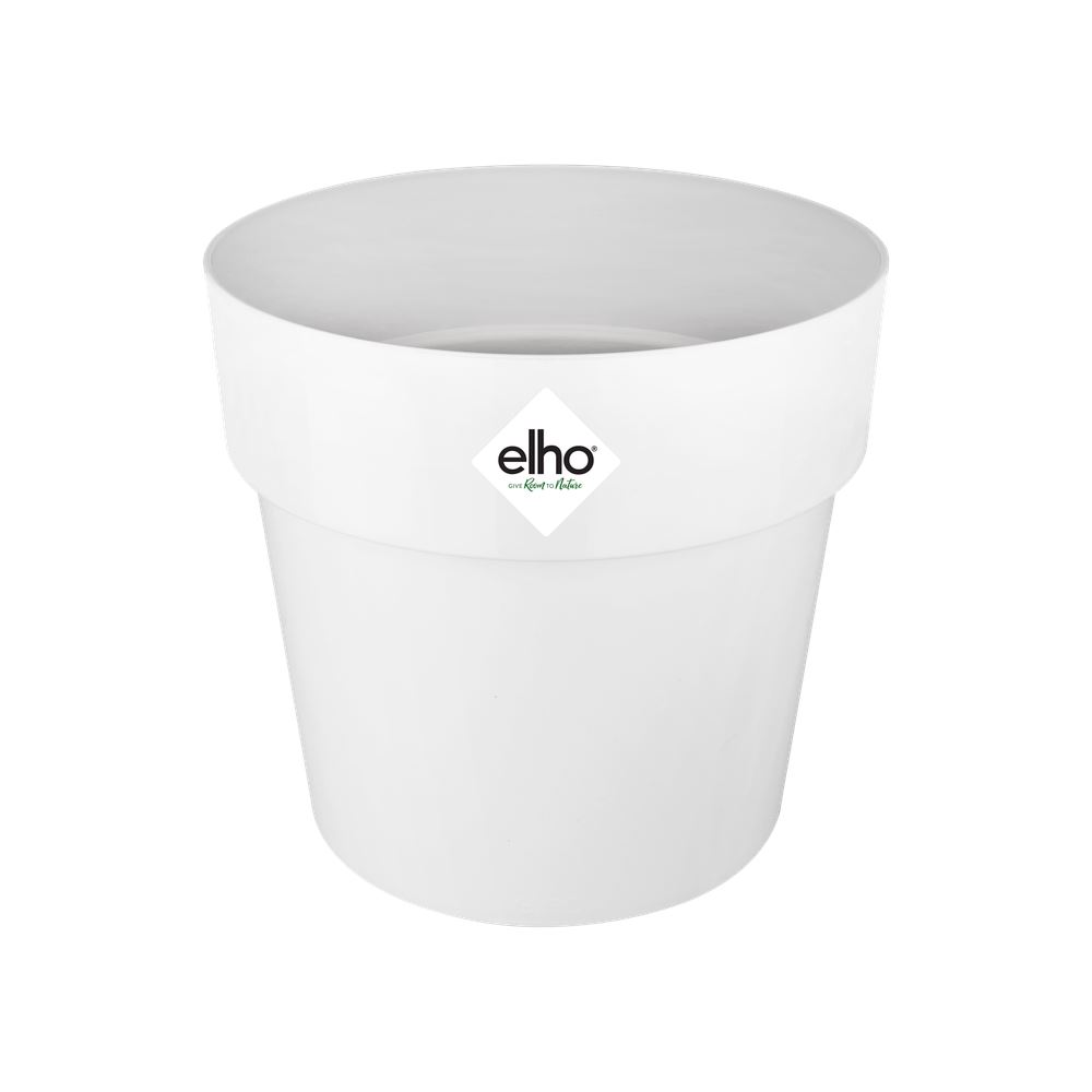elho B.for Original Rond 22 - Wit (Wit) -Ø 22 x H 20 cm - Ideaal voor binnen - 100% gerecycled afbeelding