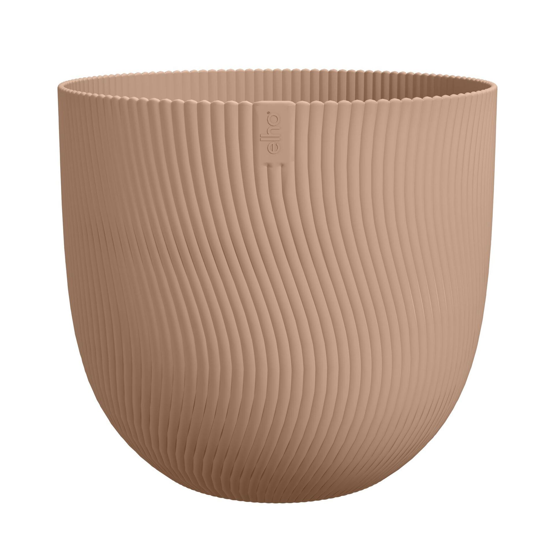 Elho Sereh ronde bloempot -Ø47 cm - Koele klei - Binnen&Buiten afbeelding