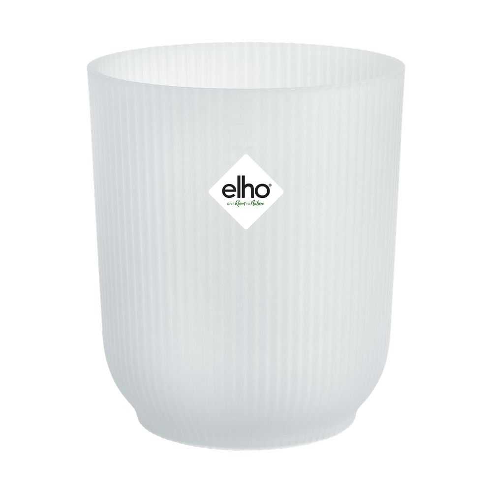 elho Vibes Fold Orchidee Hoog 12,5 - Transparant (Transparant) -Ø 13 x H 15 cm - Ideaal voor binnen - 100% gerecycled afbeelding