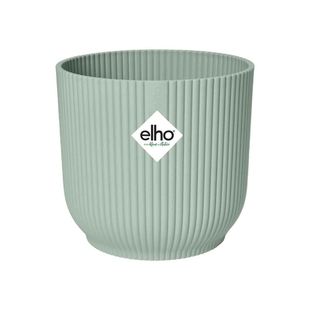 elho Vibes Fold Rond 16 - Sorbet groen (Groen) -Ø 16 x H 15 cm - Ideaal voor binnen - 100% gerecycled afbeelding