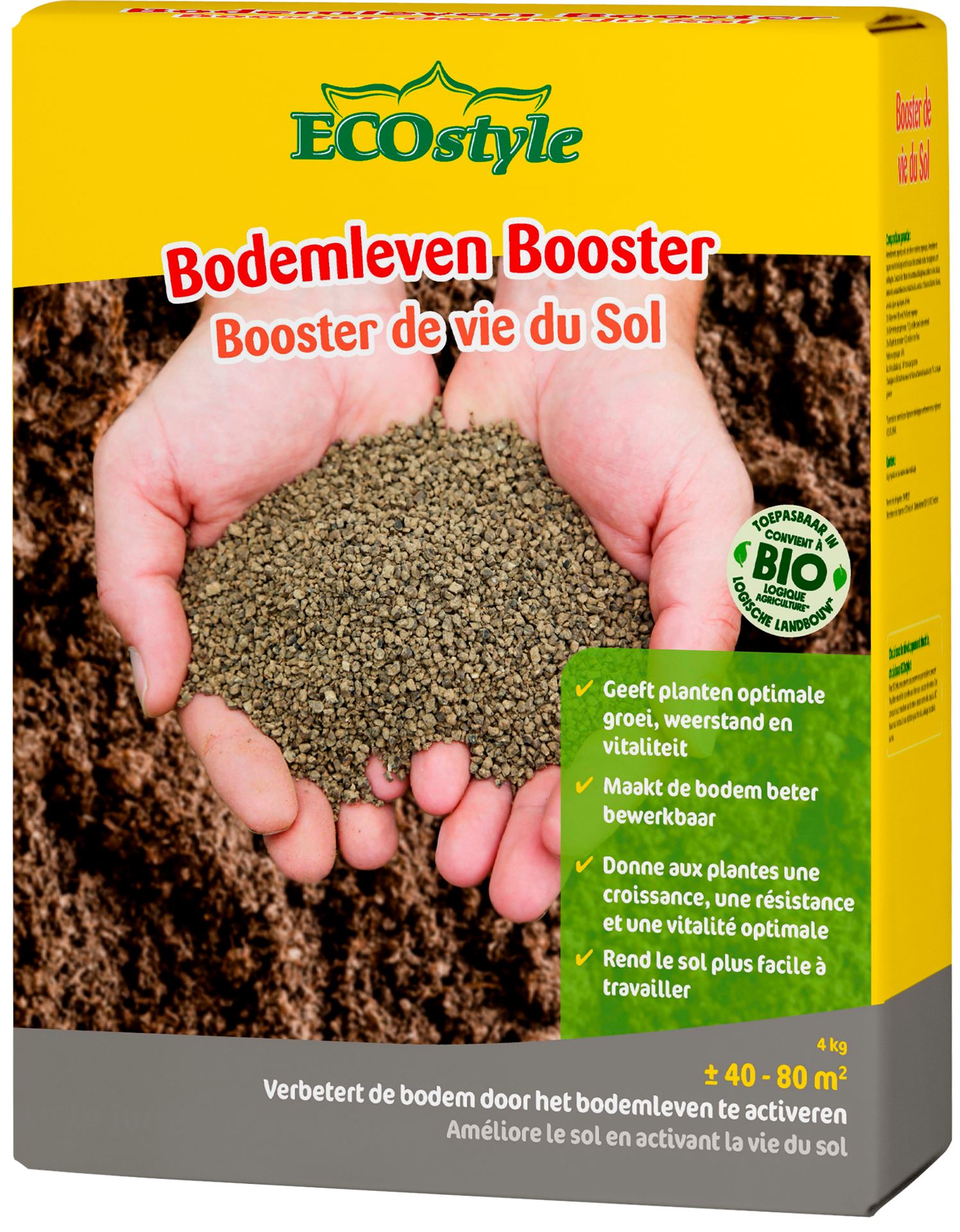 ECOstyle Bodemleven Booster - 4kg - Bio afbeelding