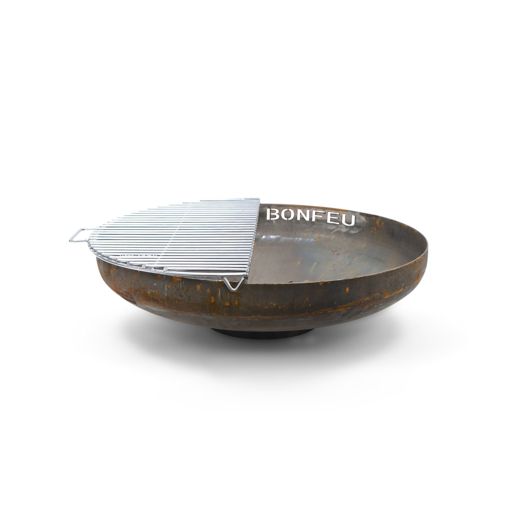 BonFeu BonGrill½ Ø 80 - Grijs - LxBxH: 44x81x3cm afbeelding