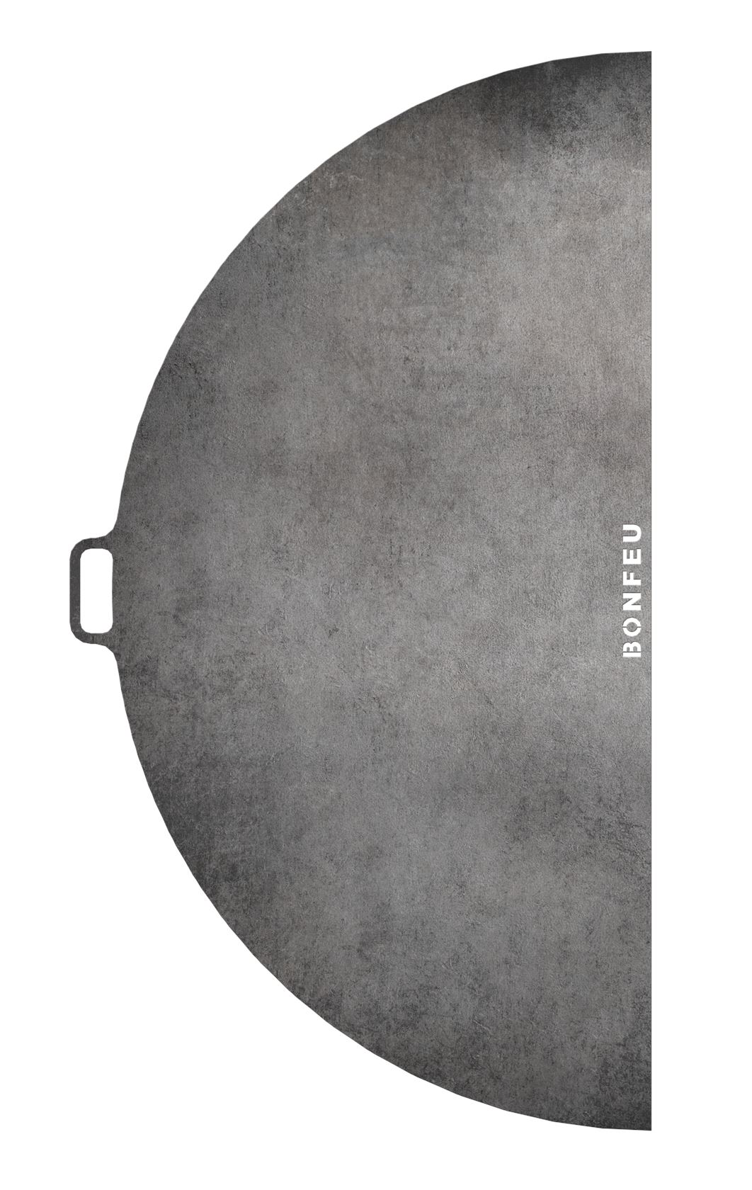BonFeu BonPlancha½ Ø 100 - Zwart - LxBxH: 55x102x2cm afbeelding