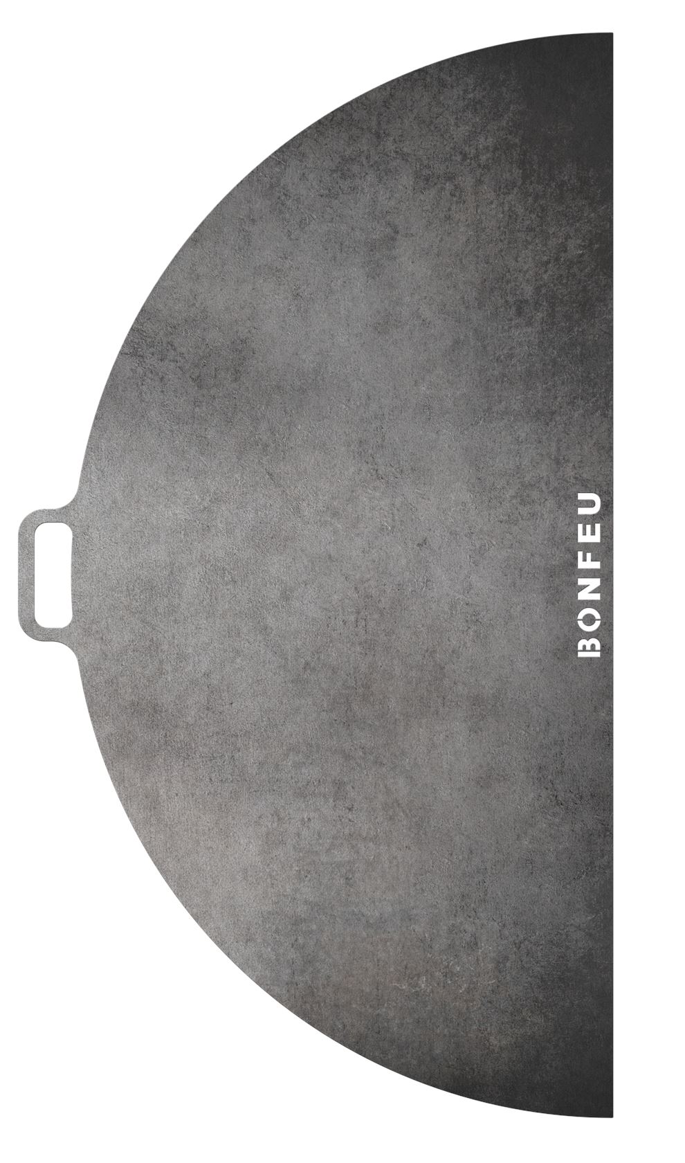 BonFeu BonPlancha½ Ø 80 - Zwart - LxBxH: 45x82x2cm afbeelding