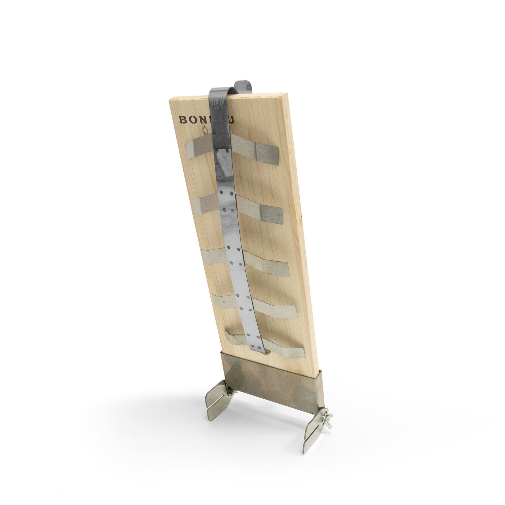 BonFeu Vis rookplankje - Zwart - LxBxH: 51x16x2cm afbeelding