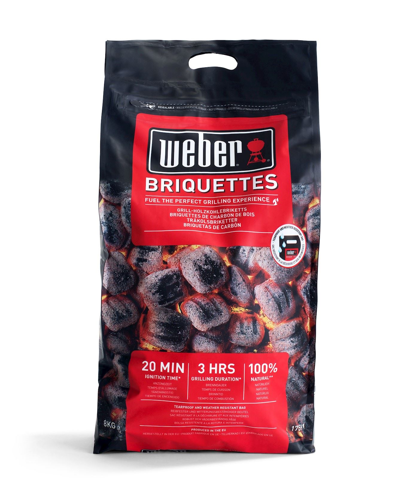 Weber® briketten 8kg