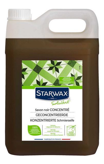 Starwax Soluvert Bruine Zeep met Olijfolie - 5L afbeelding