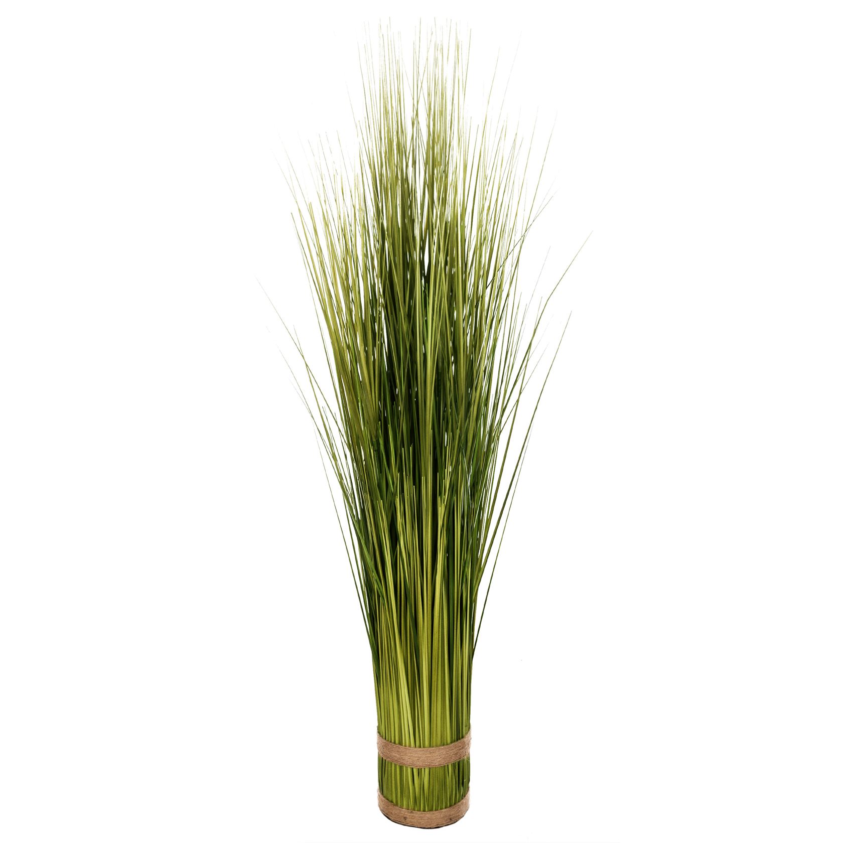 Atmosphera decoratief hoog kunstgras - H100xØ12cm - Kunstplant als woondecoratie - Decoratief uiengras afbeelding