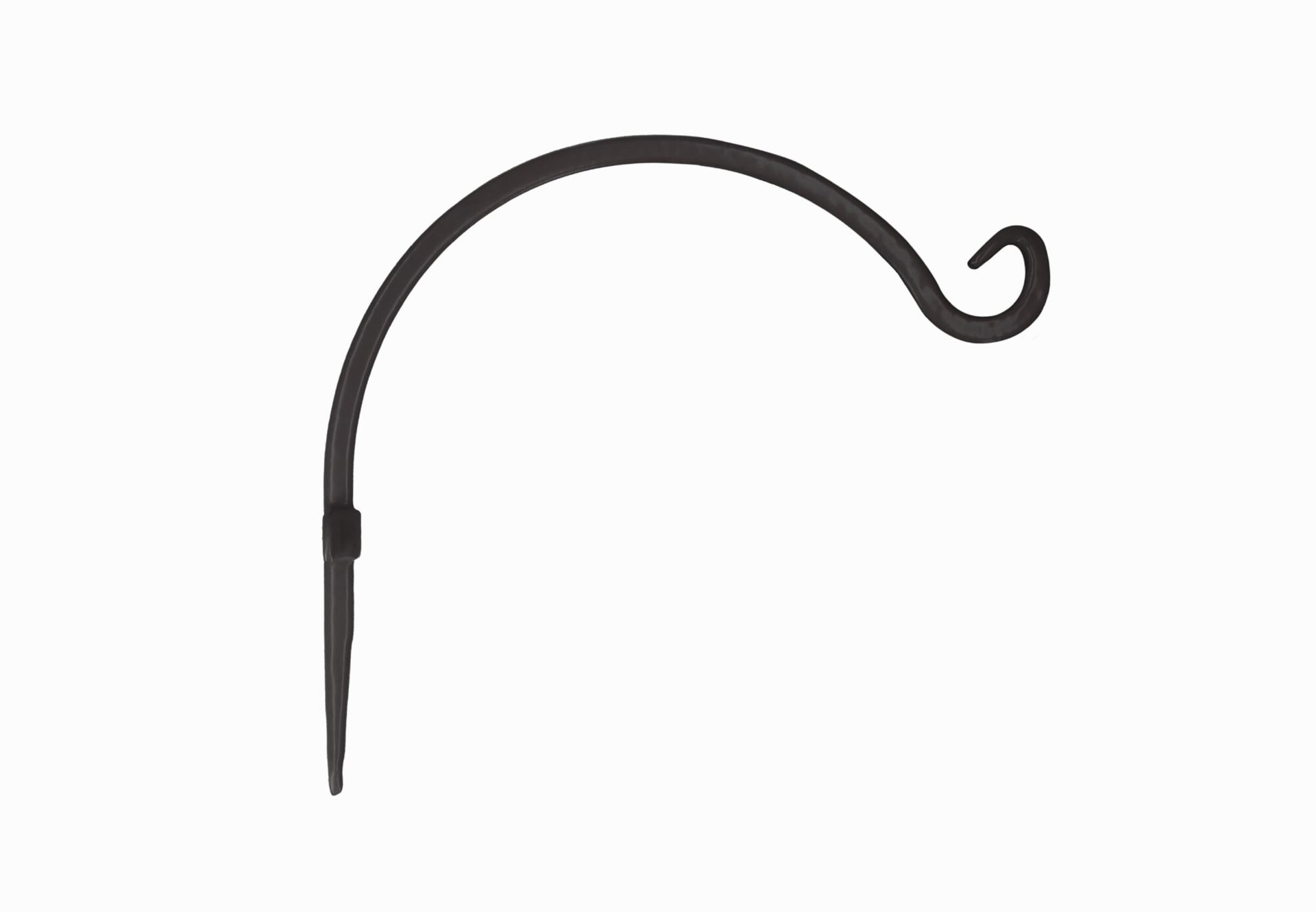 Bûten Gift - Blacksteel Muurhaak - zwart - ideaal voor feeders of hanging baskets! afbeelding
