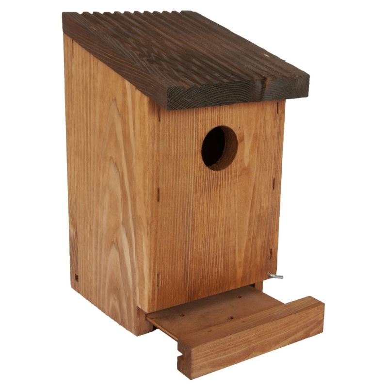 Bûten Home - Houten nestkast voor mezen (32 mm) - H22,5xL15,5xB12 cm afbeelding