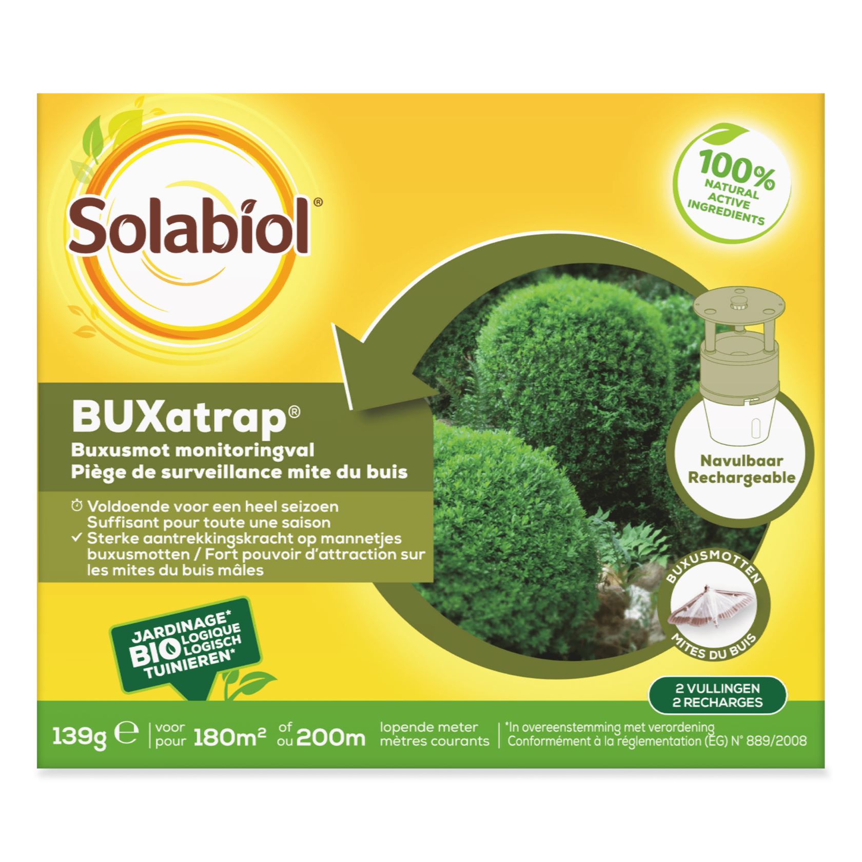 Solabiol BUXatrap Buxus monitoringsval - Tegen buxusmotten afbeelding