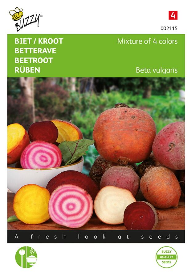 Buzzy® Bieten / Kroten zaden - gemengd afbeelding