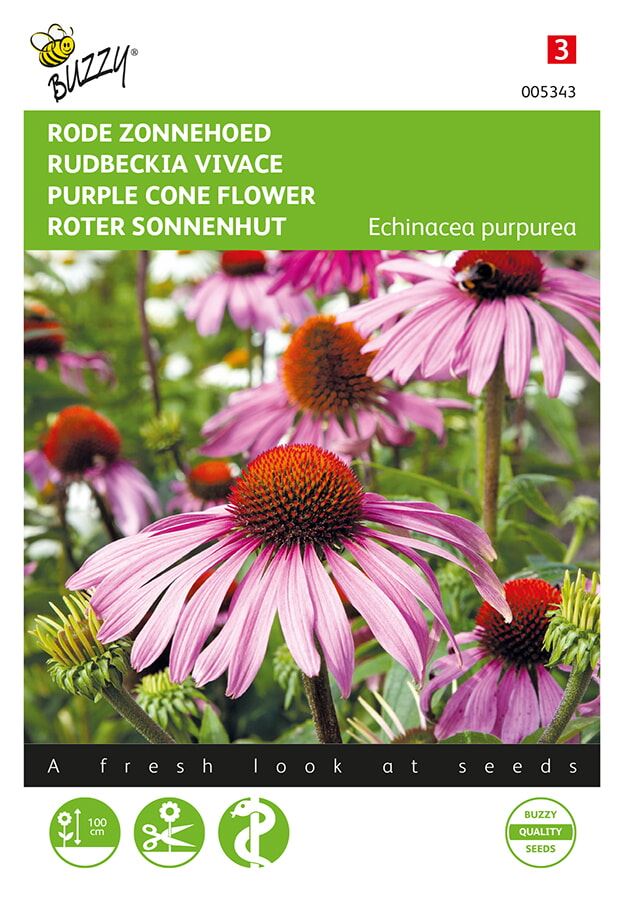 Buzzy® Rode Zonnehoed zaden afbeelding