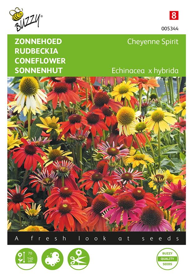 Buzzy® Zonnehoed zaden - Echinacea purpure Cheyenne Spirit afbeelding