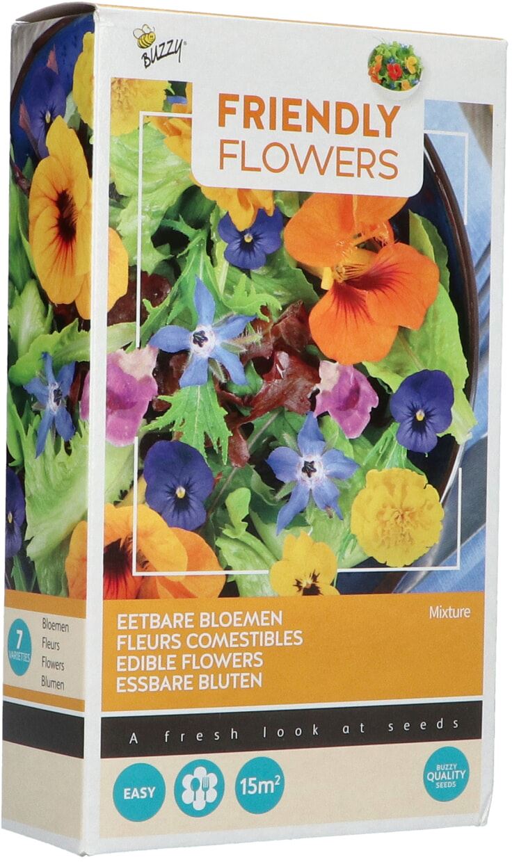 Buzzy bloemenweide - Eetbare bloemenmix - voor 15m² afbeelding