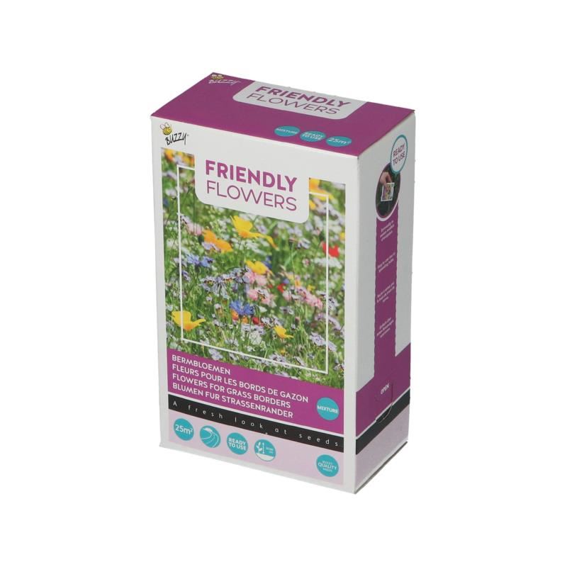 Buzzy bloemenweide - Roadside - voor 25m² afbeelding