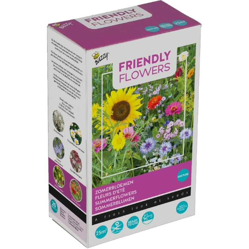 Buzzy bloemenweide - zomerbloemen - voor 25m² afbeelding