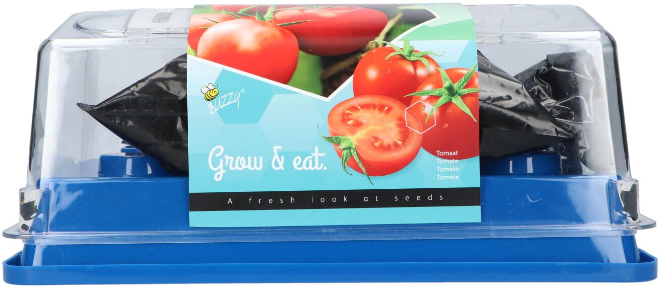 Buzzy kweekset voor kinderen - Homegrown tomaten Maja - tomatenzaden afbeelding