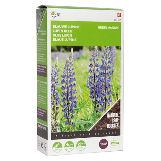 Buzzy® Groenbemester - Blauwe Lupine Bitter - 100g afbeelding