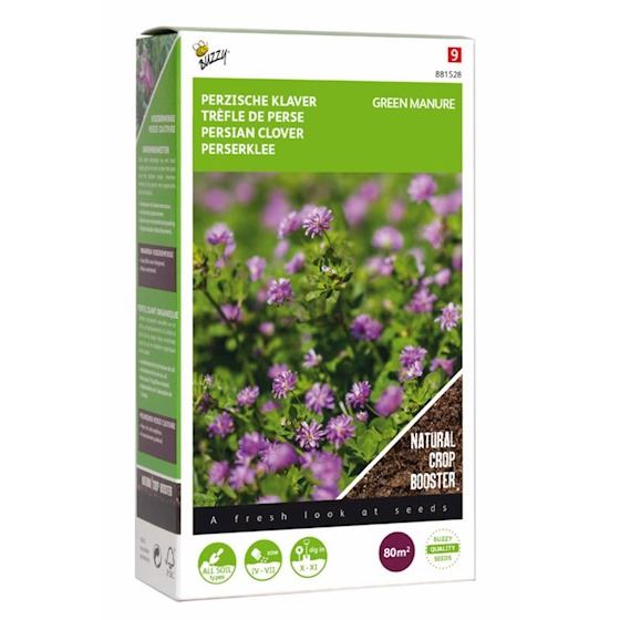 Buzzy® Groenbemester - Perzische klaver  - 200g afbeelding