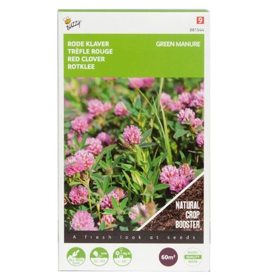 Buzzy® Groenbemester - Rode Klaver  - 150g afbeelding
