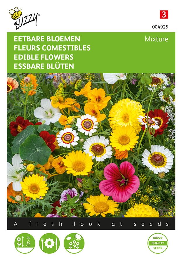 Buzzy bloemenweide - Eetbare bloemenmix afbeelding
