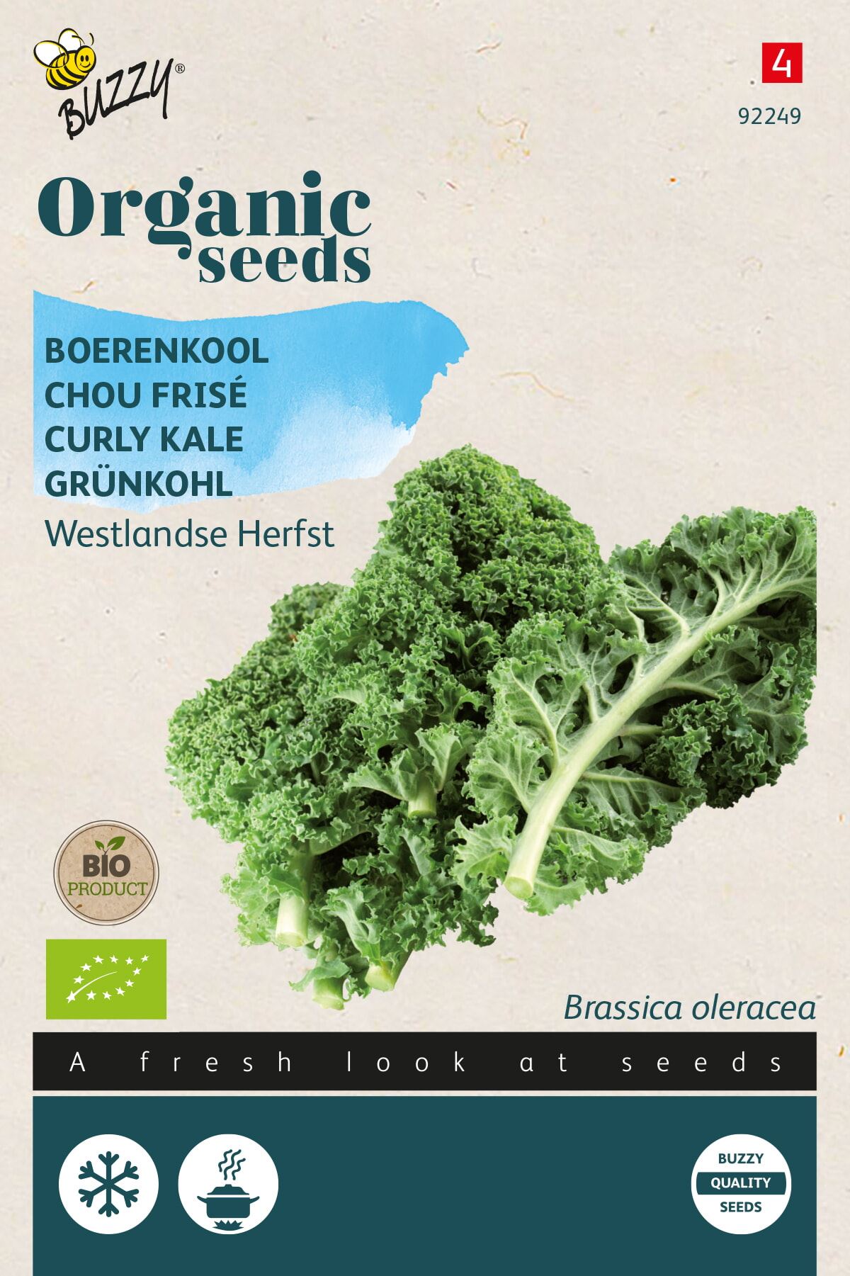 Buzzy® Bio Boerenkool zaden - Westlandse afbeelding