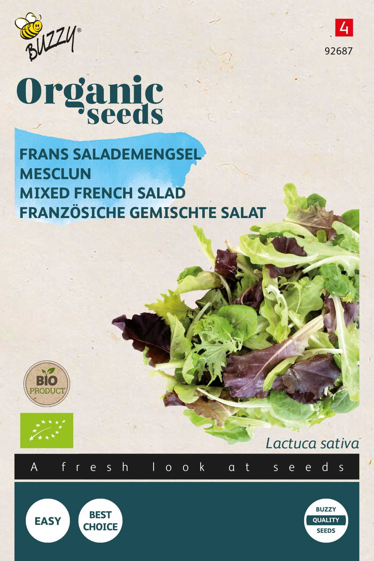 Buzzy® Bio Frans Salademengsel zaden afbeelding