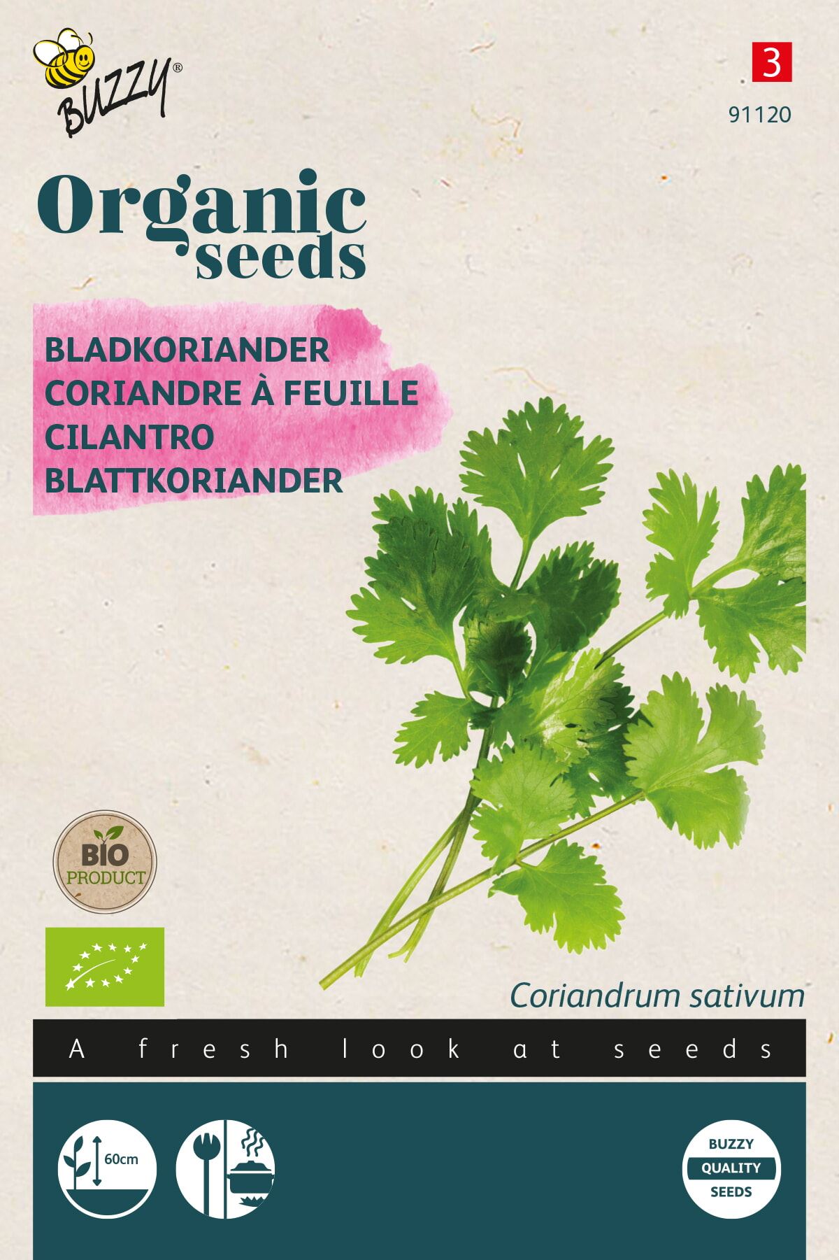 Buzzy® Koriander zaden - Bio afbeelding