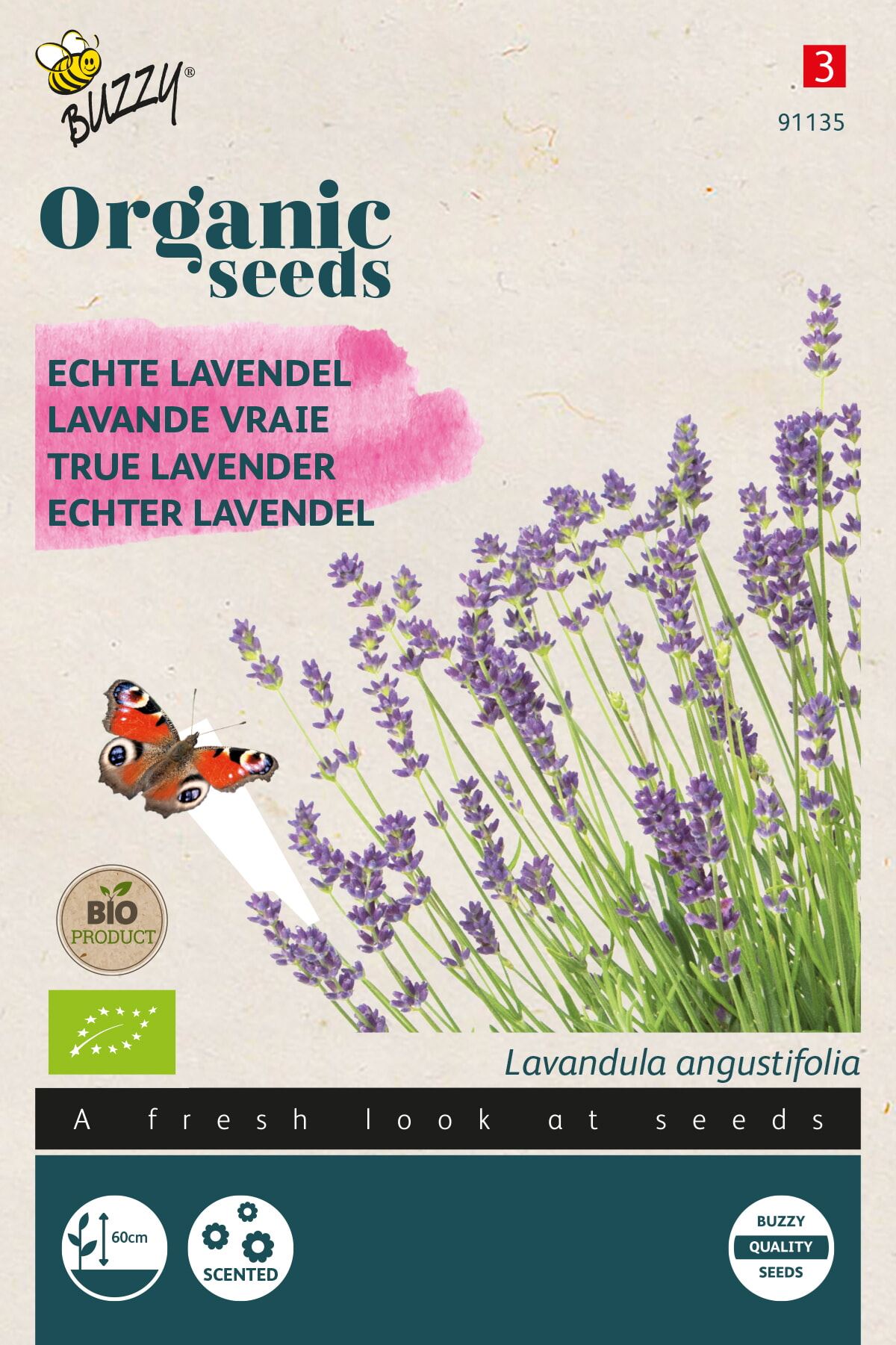 Buzzy® Bio Lavendel zaden afbeelding